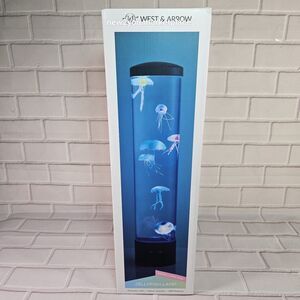 West & Arrow Jellyfish Lamp LED Multicolor extra large 19 inch